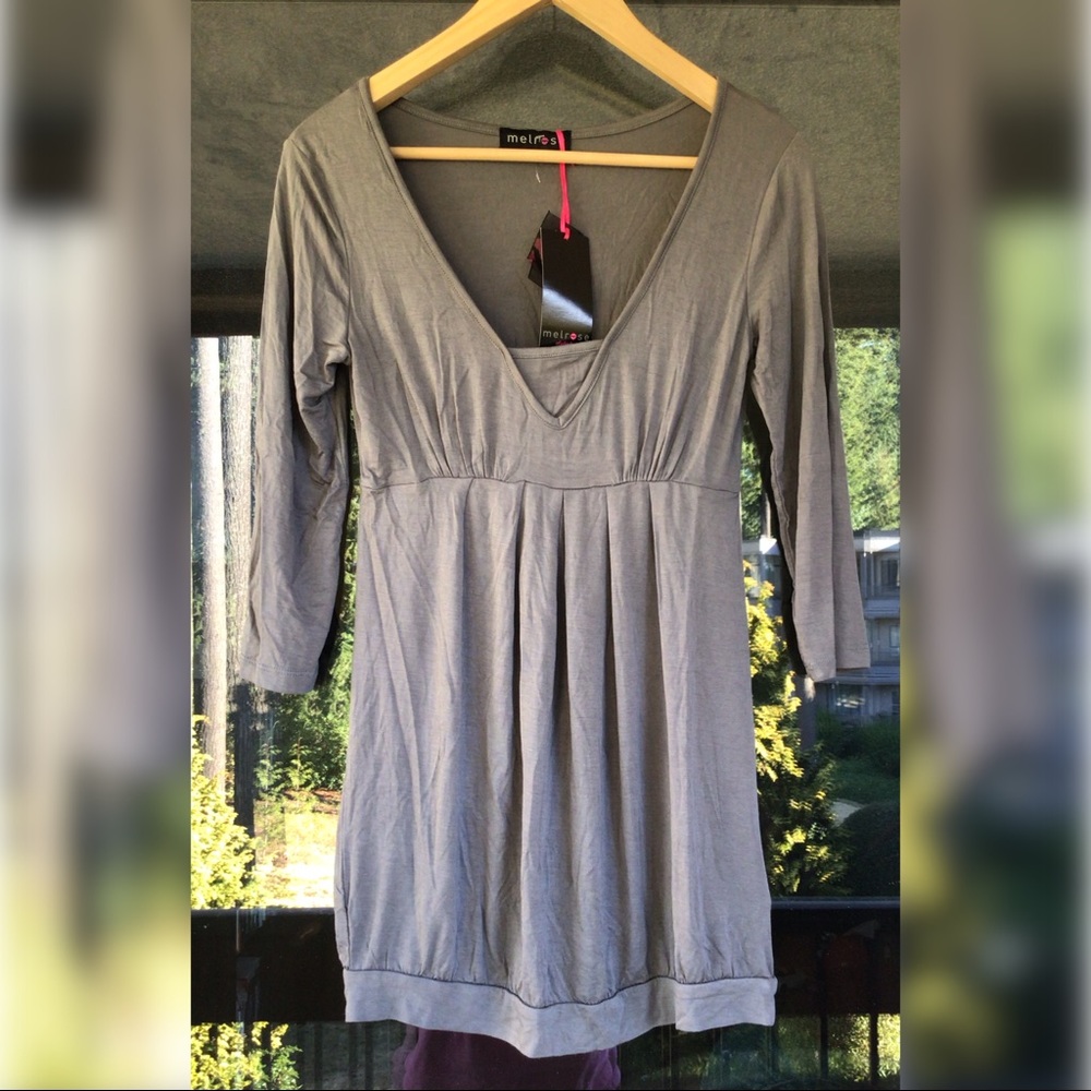 NWT Soft Gray Shirt
